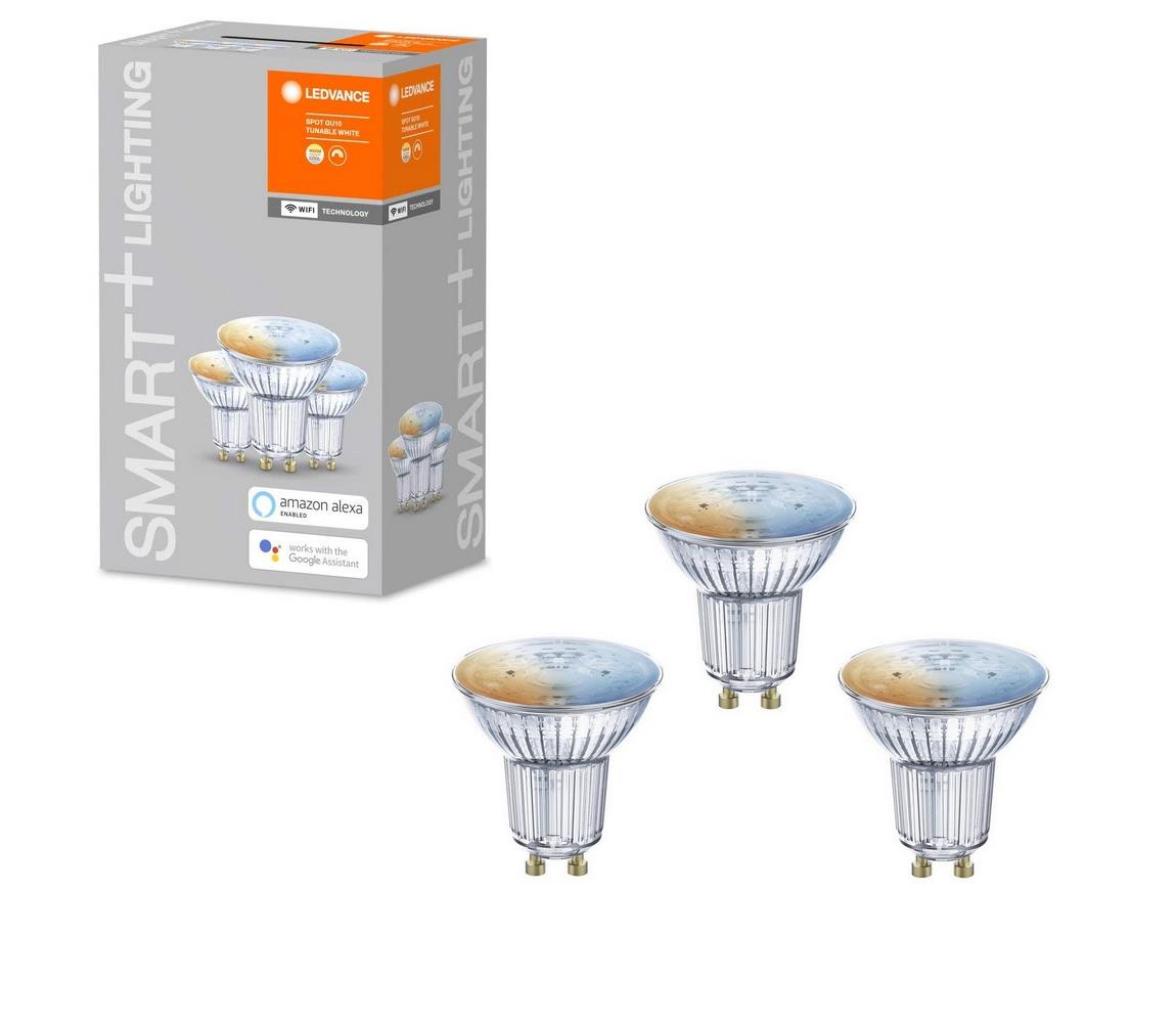Ledvance SADA 3x LED Stmívatelná žárovka SMART+ GU10/5W/230V 2700K-6500K - Ledvance P224724