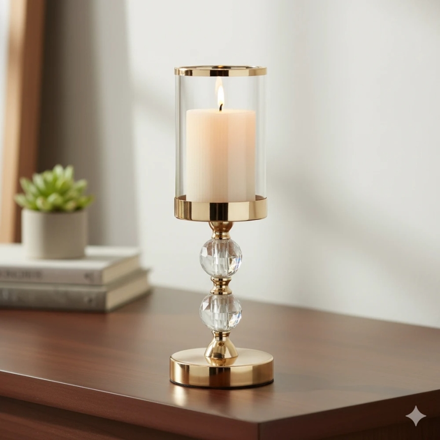 SADA 3x LED Svíčka BRILLO LED/3xAAA krémová + dálkové ovládání