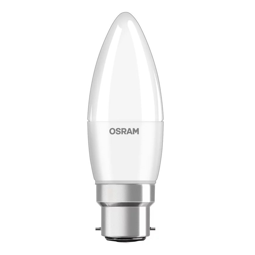 SADA 3x LED Žárovka B38 B22d/4,9W/230V 3000K - Osram