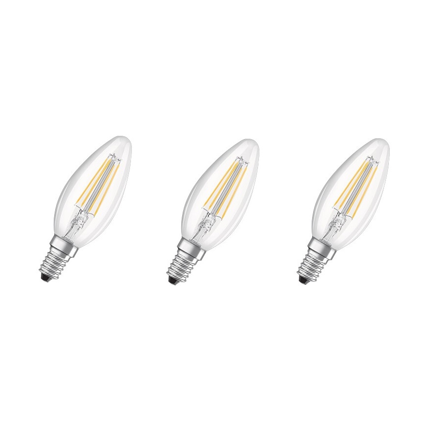 SADA 3x LED Žárovka BASE B40 E14/4W/230V 4000K – Osram