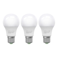 SADA 3x LED Žárovka ECOLINE A60 E27/10W/230V 6500K - Brilagi