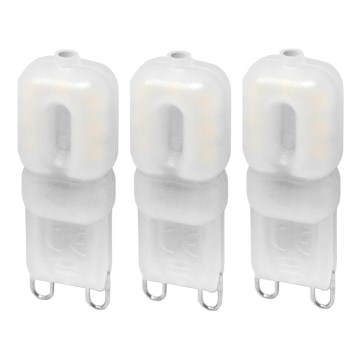SADA 3x LED Žárovka ECOLINE G9/2,5W/230V 3000K - Brilagi