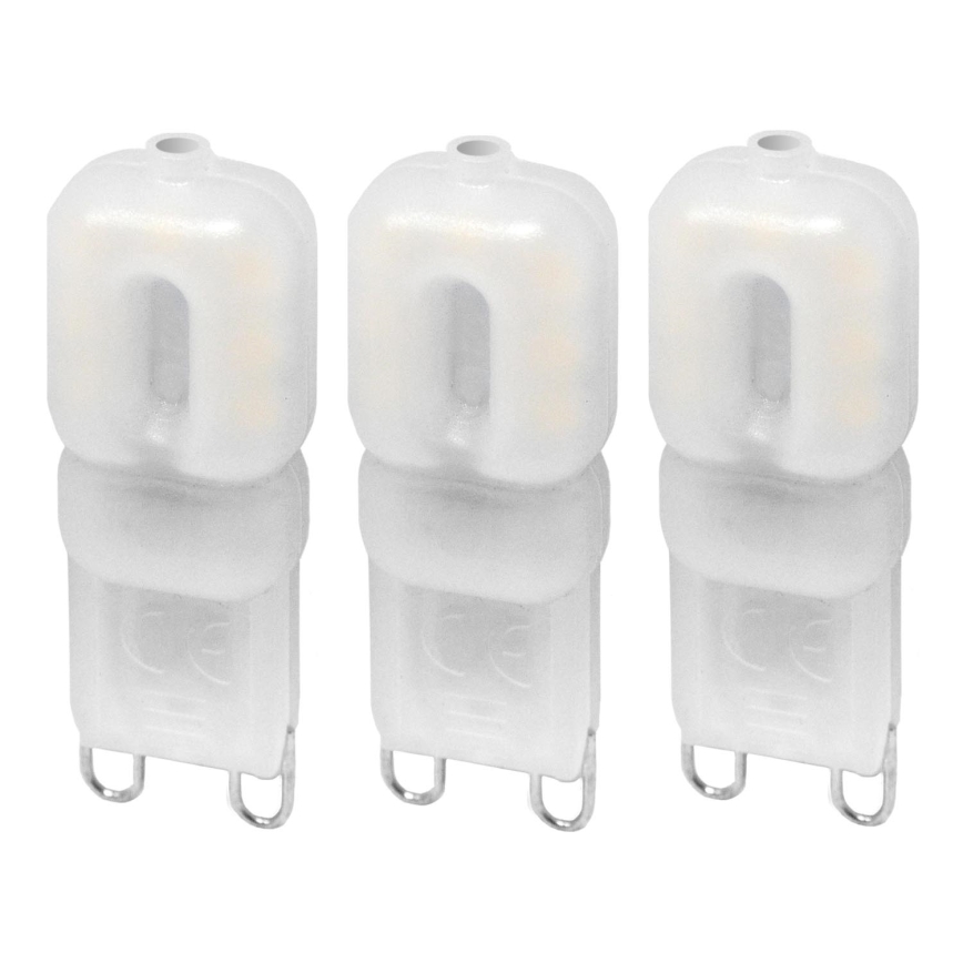 SADA 3x LED Žárovka ECOLINE G9/2,5W/230V 3000K - Brilagi