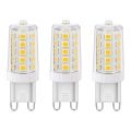 SADA 3x LED Žárovka ECOLINE G9/3,5W/230V 3000K - Brilagi