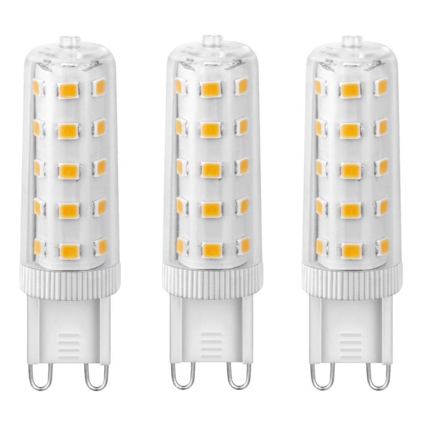 SADA 3x LED Žárovka ECOLINE G9/4,5W/230V 3000K - Brilagi
