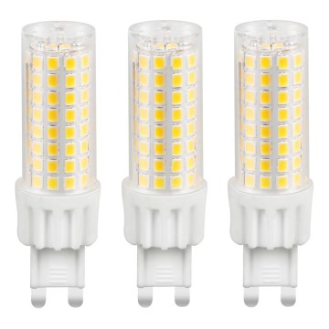 SADA 3x LED Žárovka ECOLINE G9/7W/230V 3000K - Brilagi
