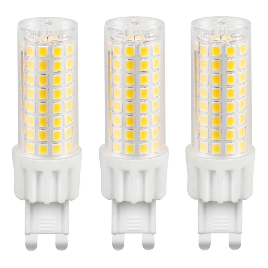 SADA 3x LED Žárovka ECOLINE G9/7W/230V 3000K - Brilagi