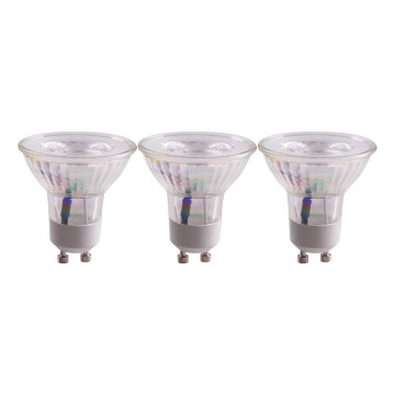 SADA 3x LED Žárovka GU10/4,5W/230V 4000K