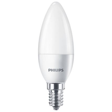 SADA 3x LED Žárovka Philips B35 E14/5W/230V 2700K