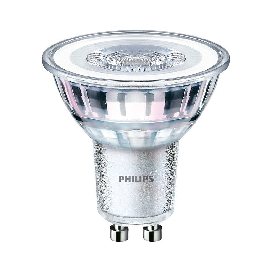 SADA 3x LED Žárovka Philips GU10/4,6W/230V 2700K