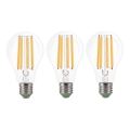 SADA 3x LED Žárovka VINTAGE A60 E27/9W/230V 3000K - Brilagi