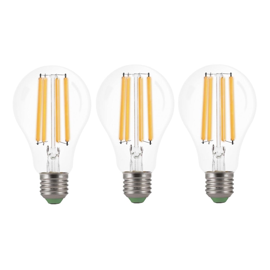 SADA 3x LED Žárovka VINTAGE A60 E27/9W/230V 3000K - Brilagi