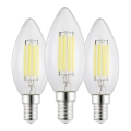 SADA 3x LED Žárovka VINTAGE C35 E14/2,2W/230V 2700K - Eglo 110439