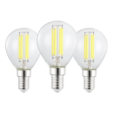 SADA 3x LED Žárovka VINTAGE P45 E14/2,2W/230V 2700K - Eglo 110441