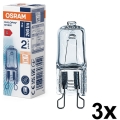 SADA 3x Žárovka do trouby HALOPIN G9/25W/230V 2700K - Osram
