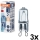 SADA 3x Žárovka do trouby HALOPIN G9/25W/230V 2700K - Osram