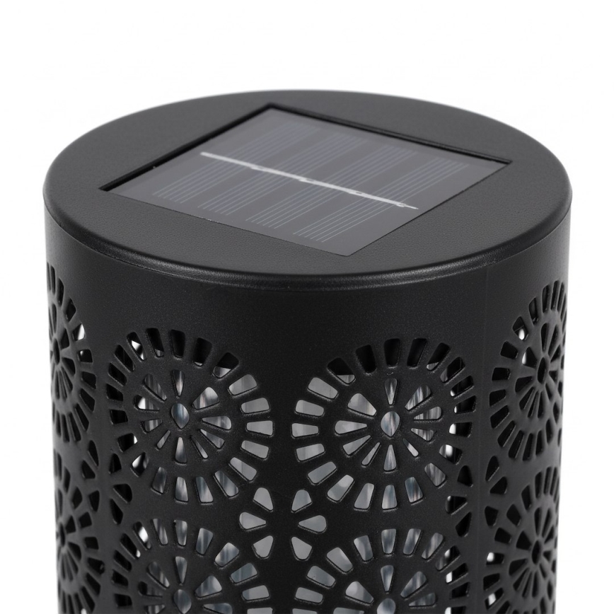 SADA 4x LED Solární lampa DECOR LED/1,2V 150 mAh 3000K 39 cm IP44 černá