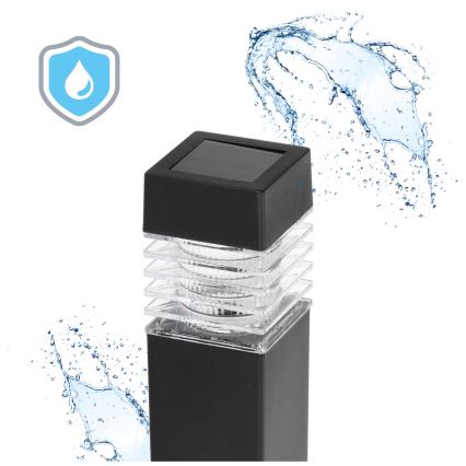 SADA 4x LED Solární lampa LED/0,06W/1,2V 1xAAA 6000K IP44 100 mAh