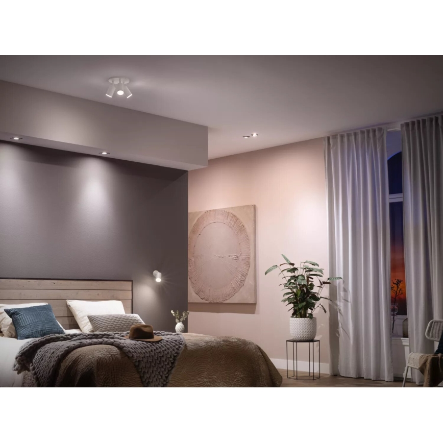 SADA 4x LED Stmívatelná žárovka Philips Hue WHITE AMBIANCE GU10/4,2W/230V 2200-6500K