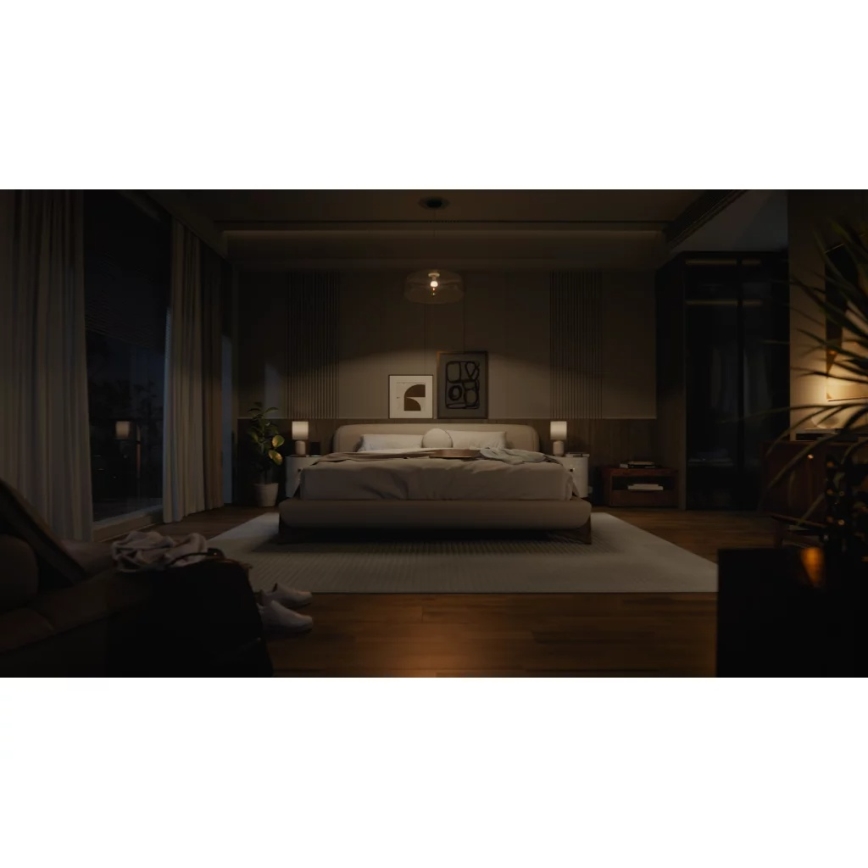 SADA 4x LED Stmívatelná žárovka Philips Hue WHITE E27/7W/230V 2700K