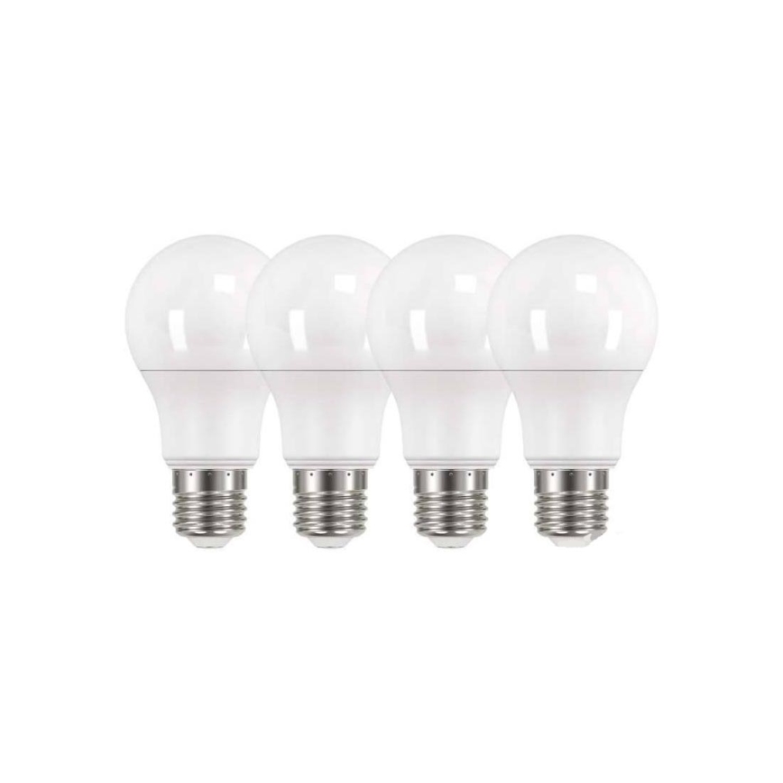 SADA 4x LED Žárovka A60 E27/10W/230V 4100K CRI 95 Ra