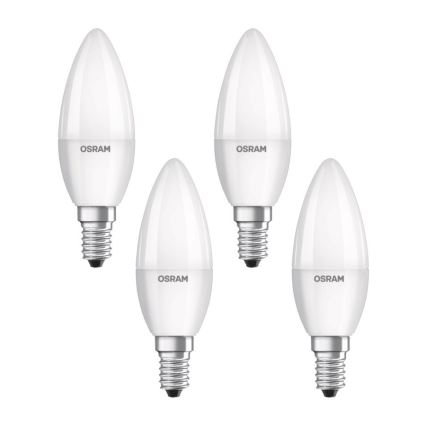 SADA 4x LED Žárovka B40 E14/5,7W/230V 2700K - Osram