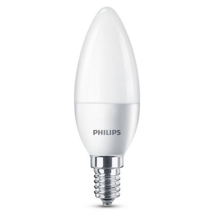 SADA 4x LED Žárovka Philips E14/5,5W/230V 2700K