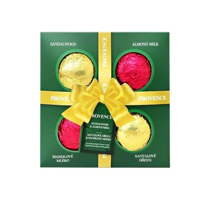 SADA 4x Šumivá bomba do koupele PROVENCE