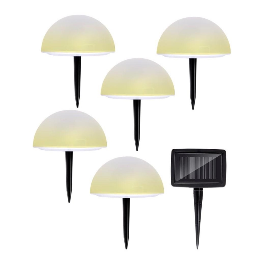 SADA 5x LED Solární svítidlo LED/3,2V 600 mAh multicolor