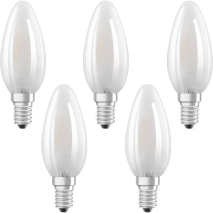 SADA 5x LED Žárovka VINTAGE E14/4W/230V 2700K - Osram
