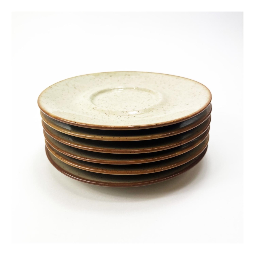 Sada 6.talířů Kropki - 17 cm průměr
