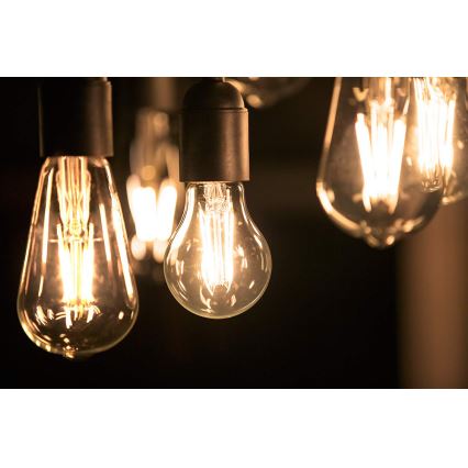 SADA 60x LED Žárovka VINTAGE Philips A60 E27/4,3W/230V 2700K