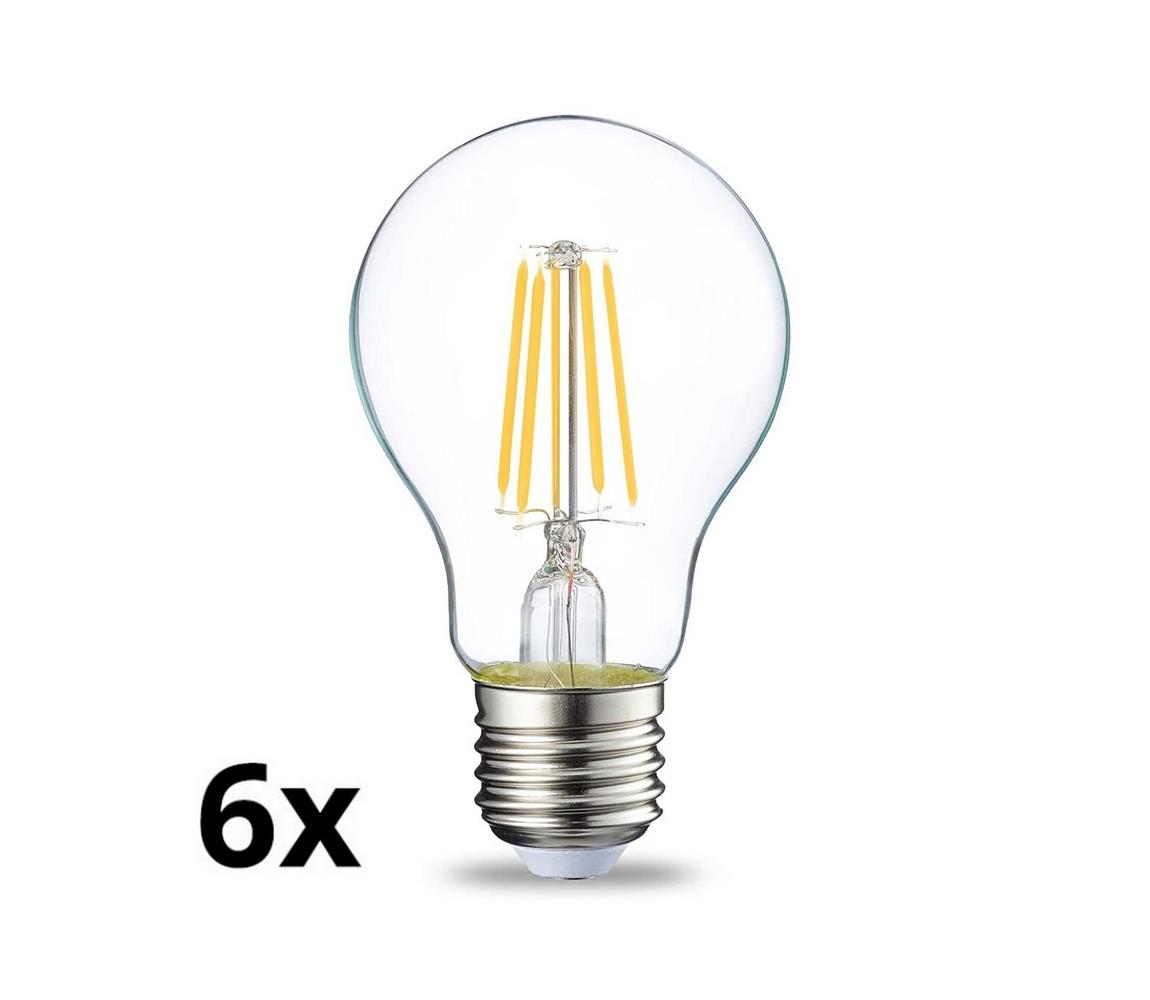 Výrobce po 1 ks SADA 6x LED Žárovka A60 E27/4,3W/230V 2700K P5410