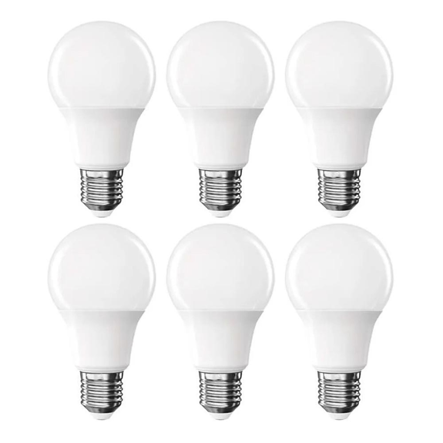 SADA 6x LED Žárovka A60 E27/8,8W/230V 4000K