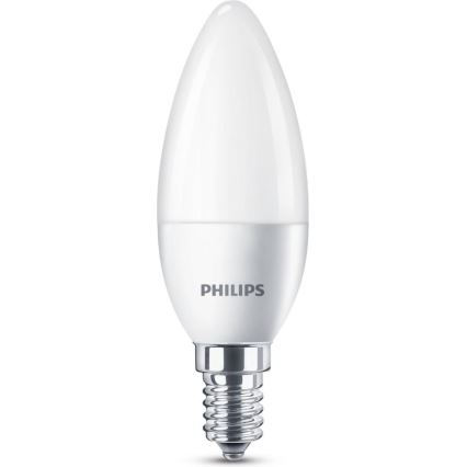 SADA 6x LED Žárovka Philips B35 E14/5,5W/230V 2700K
