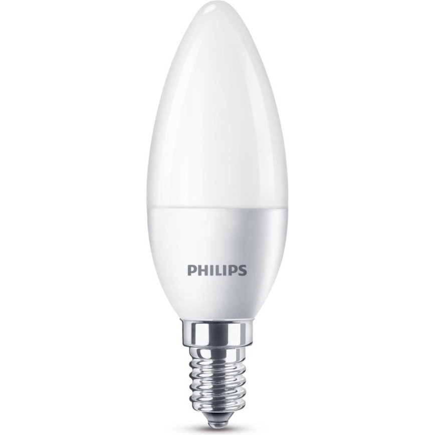 SADA 6x LED Žárovka Philips B35 E14/5,5W/230V 2700K