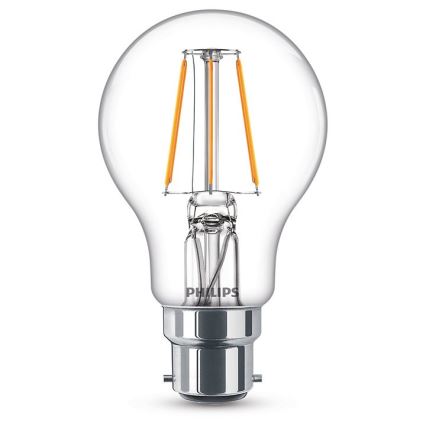 SADA 6x LED Žárovka Philips VINTAGE A60 B22/4,3W/230V 2700K