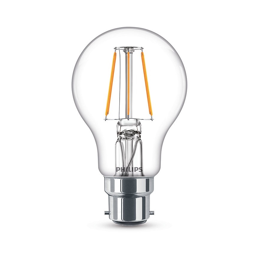 SADA 6x LED Žárovka Philips VINTAGE A60 B22/4,3W/230V 2700K