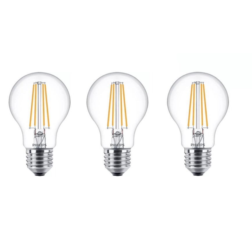 SADA 6x LED Žárovka VINTAGE Philips E27/4W/230V 2700K