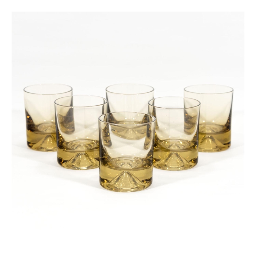Sada 6x sklenice 100 ml kouřová