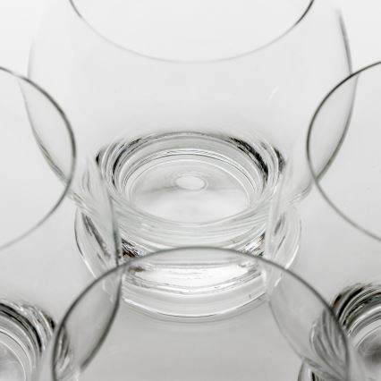 Sada 6x sklenice Lady 250 ml čirá