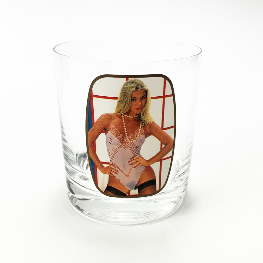 Sada 6x sklenice na Whisky s potiskem žen 280 ml - Golf