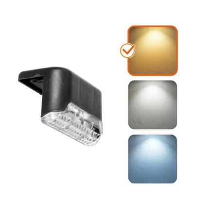 SADA 8x LED Solární osvětlení schodiště LED/0,06W/1,2V 3000K IP44 600 mAh