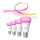 SADA - LED RGBW Stmívatelný pásek Philips Hue WHITE AND COLOR AMBIANCE 2m LED/20W/230V + 4x Stmívatelná žárovka Philips A60 E27/6,5W/230V 2000-6500K