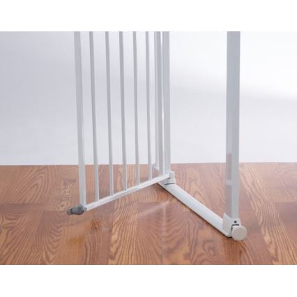 Safety 1st - Bezpečnostní zábrana FLAT STEP bílá