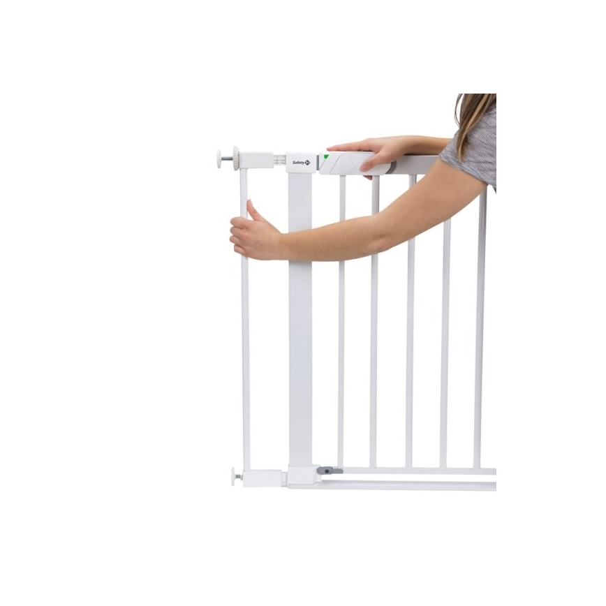 Safety 1st - Bezpečnostní zábrana FLAT STEP bílá
