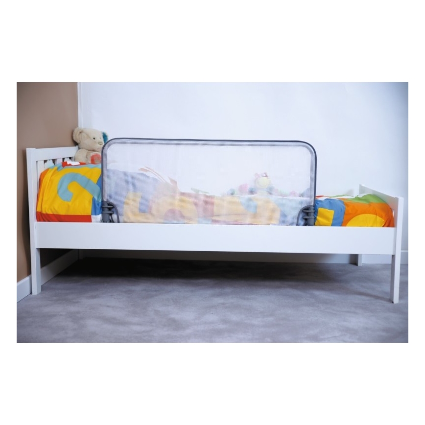 Safety 1st - Bezpečnostní zábrana k posteli STANDARD šedá
