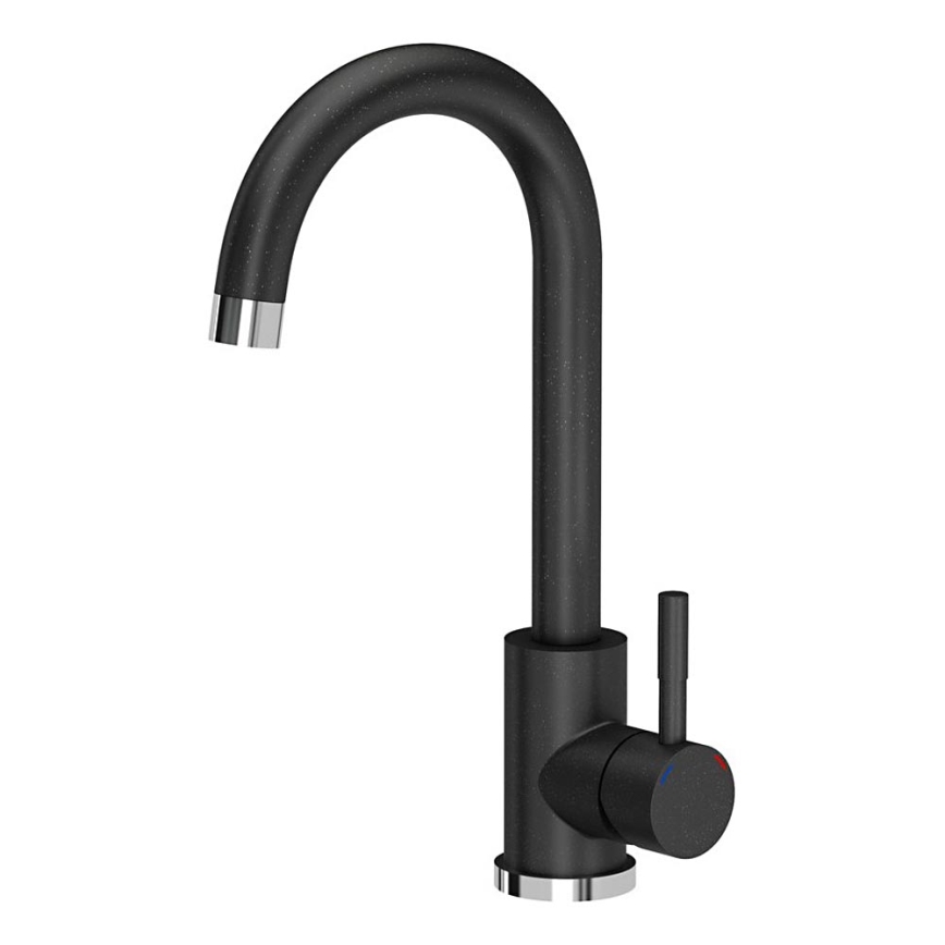 Samona - Dřezová baterie 32 cm granit/černá