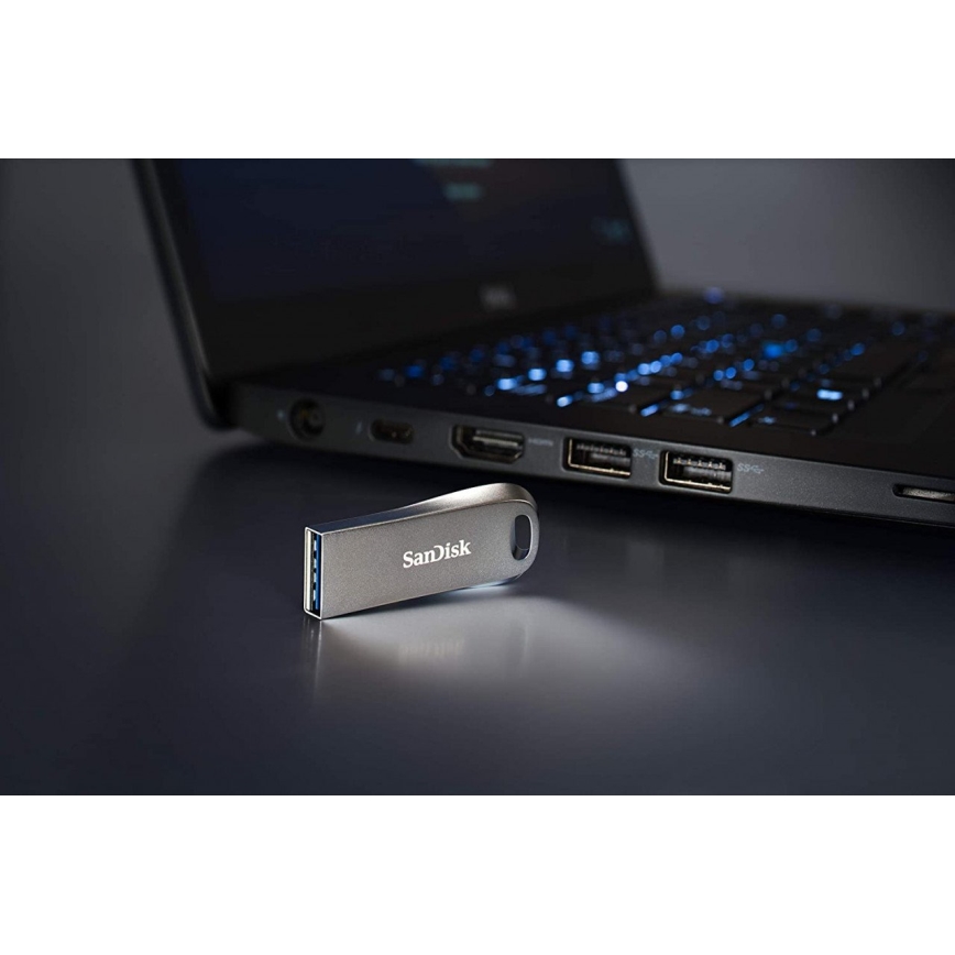 Sandisk - Kovový Flash Disk Ultra Luxe USB 3.0 128GB
