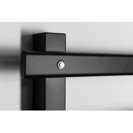 Sapho - Elektrický sušák na ručníky ELCOR 63W/230V 48x52 cm matná černá